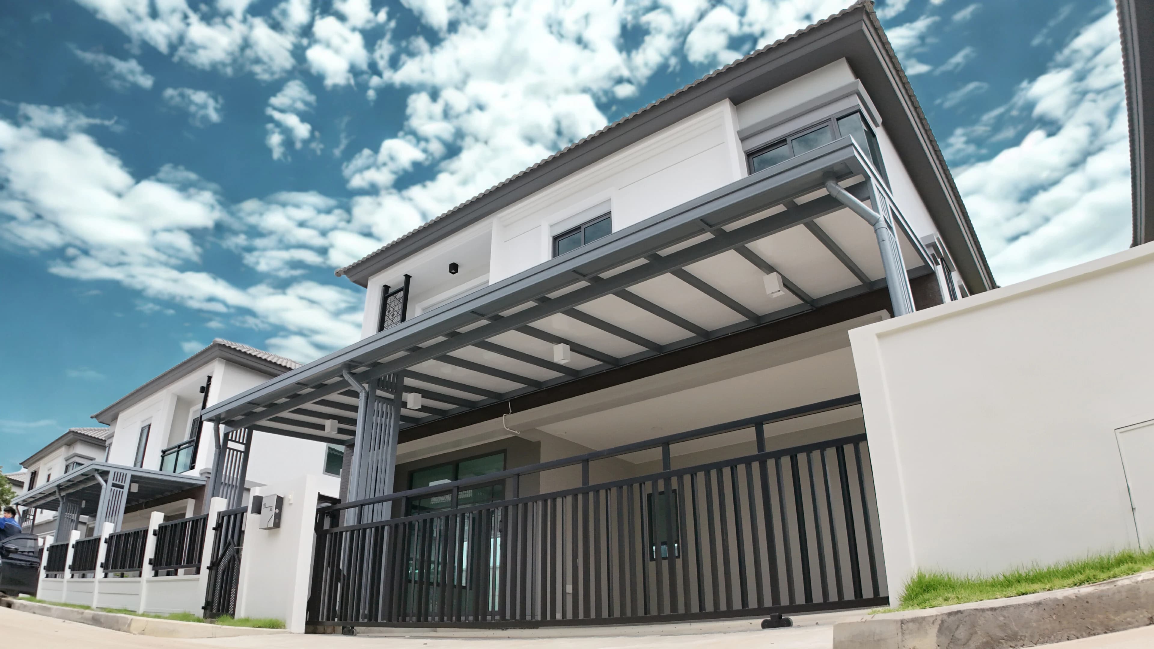 SP Kansard กันสาดบ้านสไตล์โมเดิร์น - เดสก์ท็อป